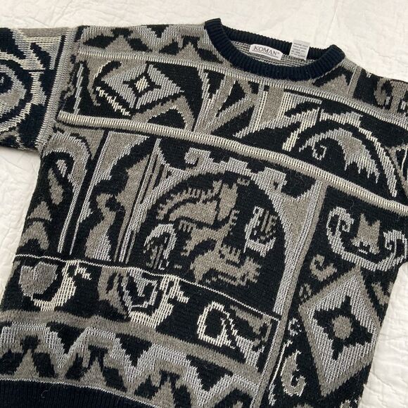 Vintage Koman Abstract Crewneck Size Medium - Picture 6 of 8
